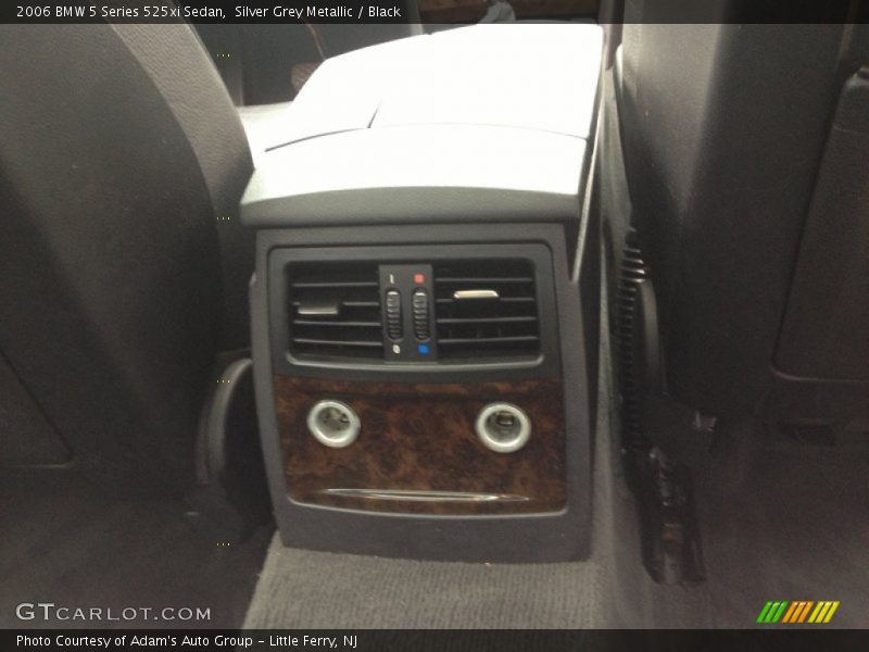 Silver Grey Metallic / Black 2006 BMW 5 Series 525xi Sedan
