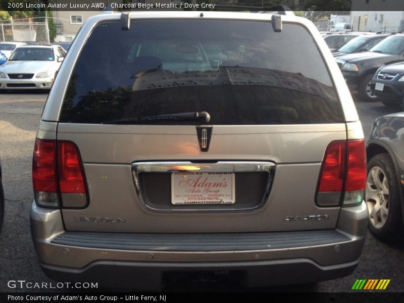 Charcoal Beige Metallic / Dove Grey 2005 Lincoln Aviator Luxury AWD
