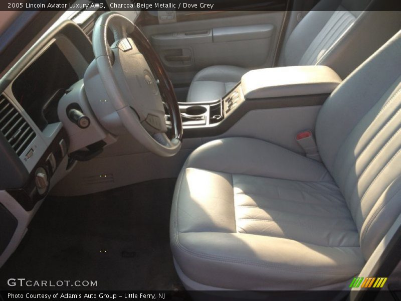 Charcoal Beige Metallic / Dove Grey 2005 Lincoln Aviator Luxury AWD