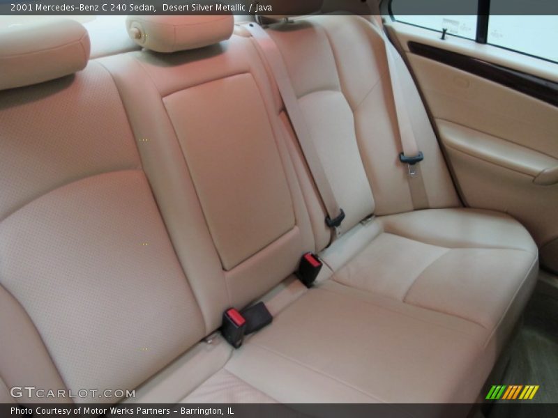 Desert Silver Metallic / Java 2001 Mercedes-Benz C 240 Sedan