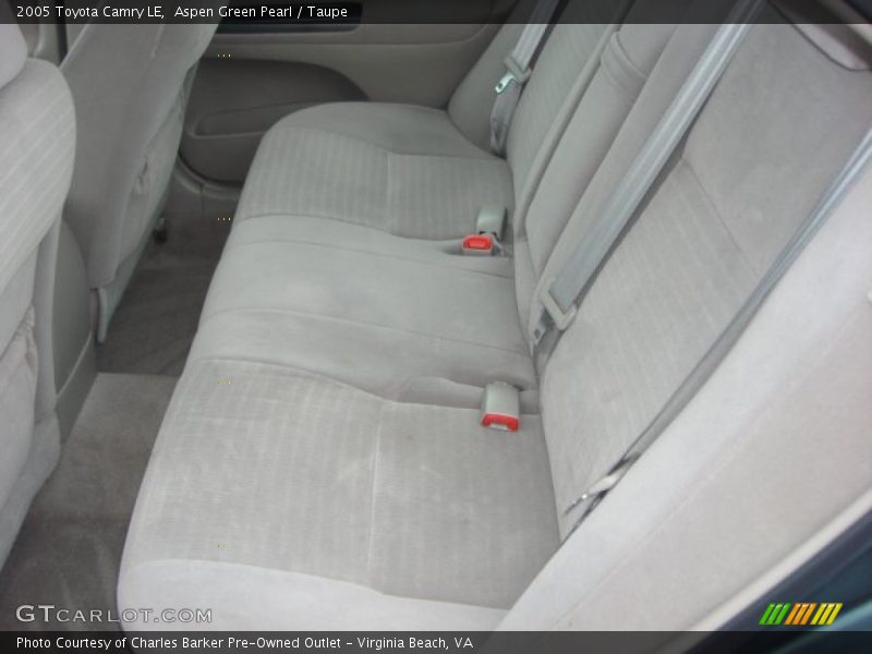 Aspen Green Pearl / Taupe 2005 Toyota Camry LE