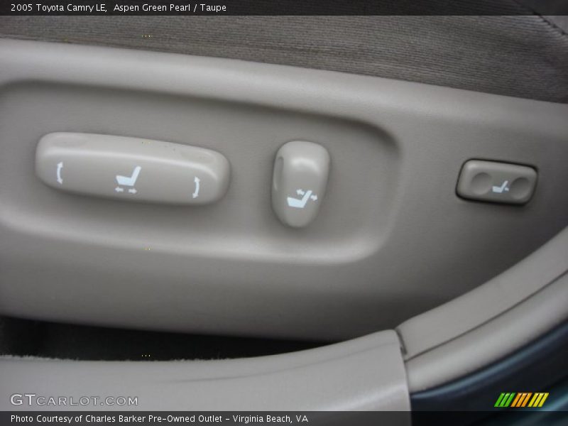 Aspen Green Pearl / Taupe 2005 Toyota Camry LE