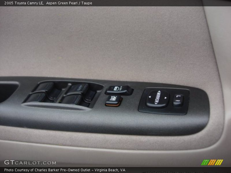 Aspen Green Pearl / Taupe 2005 Toyota Camry LE