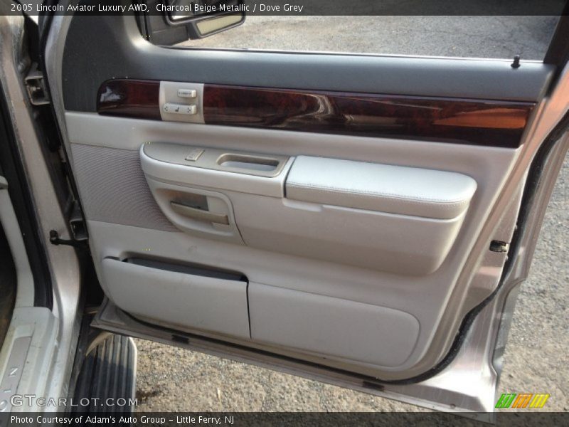 Charcoal Beige Metallic / Dove Grey 2005 Lincoln Aviator Luxury AWD