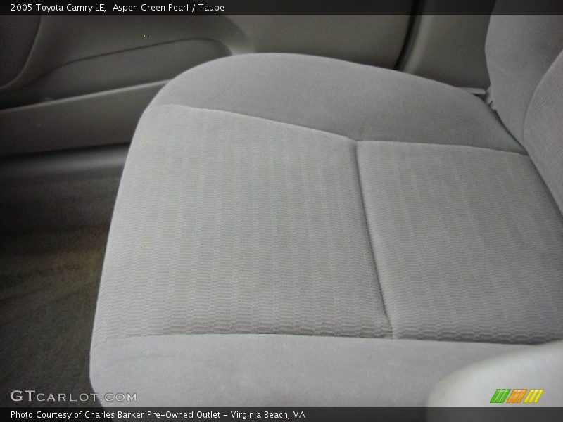 Aspen Green Pearl / Taupe 2005 Toyota Camry LE