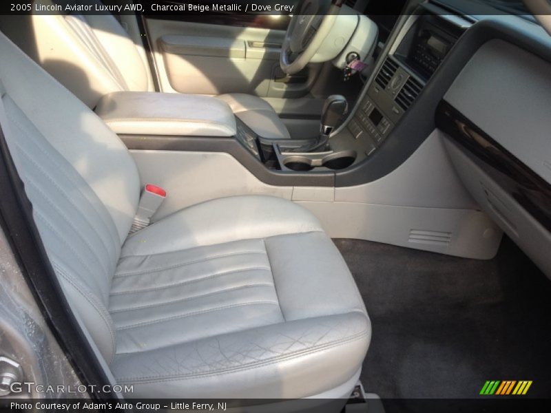 Charcoal Beige Metallic / Dove Grey 2005 Lincoln Aviator Luxury AWD