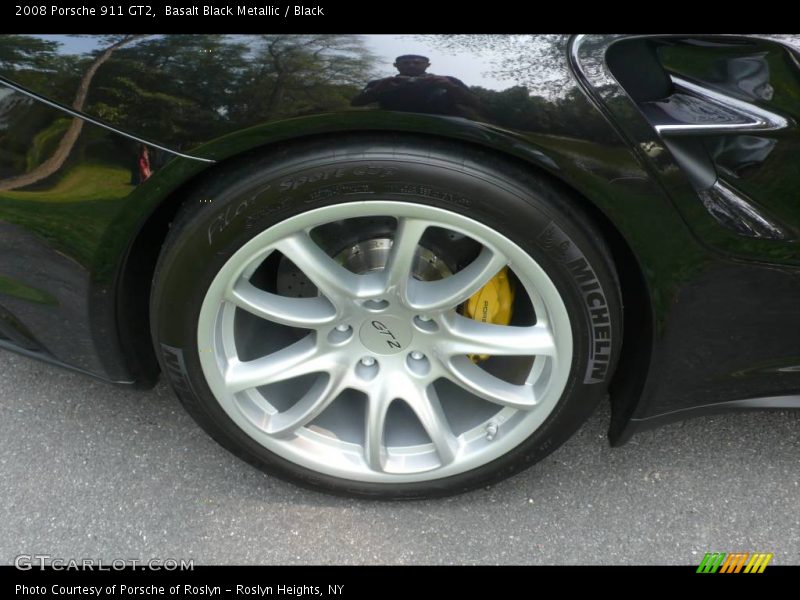 Basalt Black Metallic / Black 2008 Porsche 911 GT2