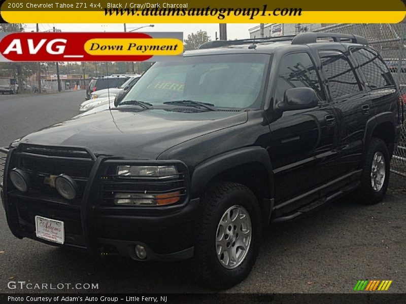 Black / Gray/Dark Charcoal 2005 Chevrolet Tahoe Z71 4x4