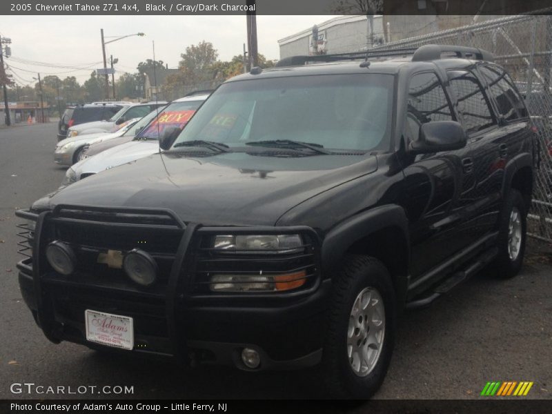 Black / Gray/Dark Charcoal 2005 Chevrolet Tahoe Z71 4x4