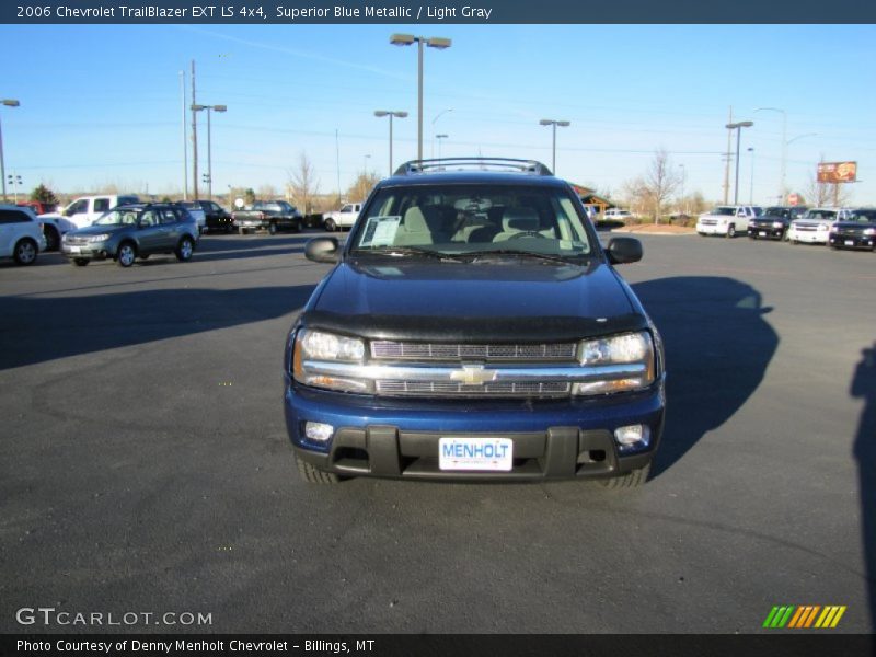 Superior Blue Metallic / Light Gray 2006 Chevrolet TrailBlazer EXT LS 4x4