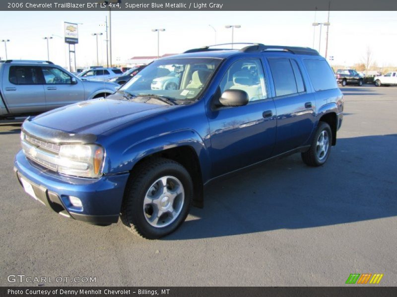 Superior Blue Metallic / Light Gray 2006 Chevrolet TrailBlazer EXT LS 4x4
