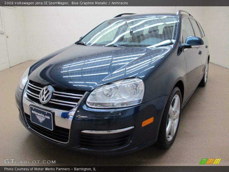 Blue Graphite Metallic / Anthracite 2009 Volkswagen Jetta SE SportWagen