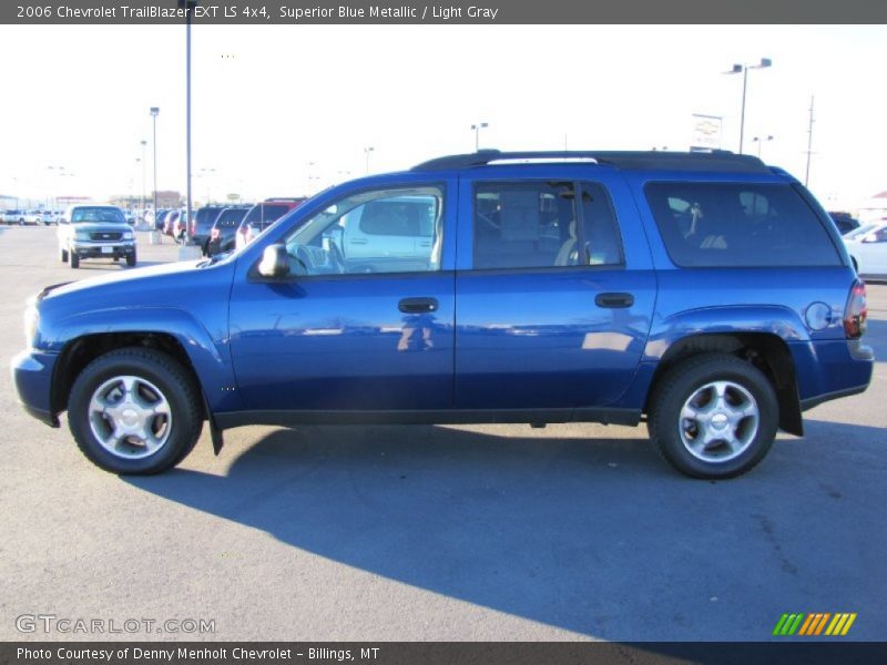 Superior Blue Metallic / Light Gray 2006 Chevrolet TrailBlazer EXT LS 4x4