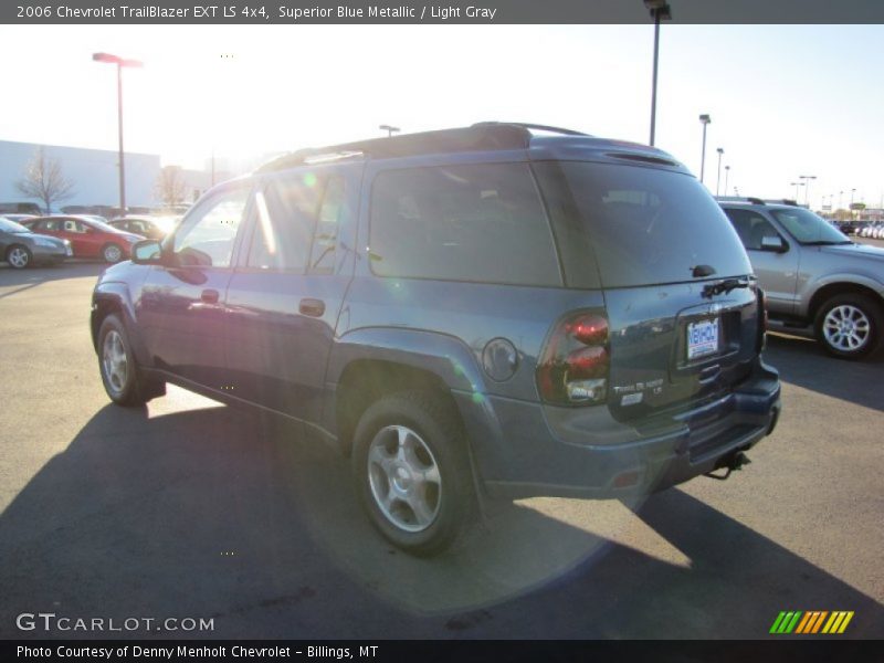 Superior Blue Metallic / Light Gray 2006 Chevrolet TrailBlazer EXT LS 4x4