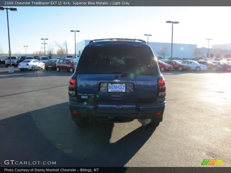 Superior Blue Metallic / Light Gray 2006 Chevrolet TrailBlazer EXT LS 4x4