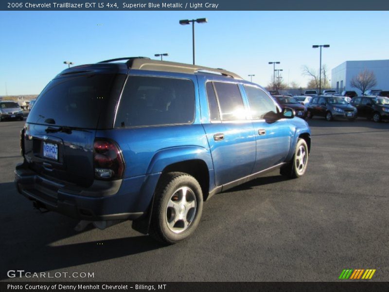 Superior Blue Metallic / Light Gray 2006 Chevrolet TrailBlazer EXT LS 4x4