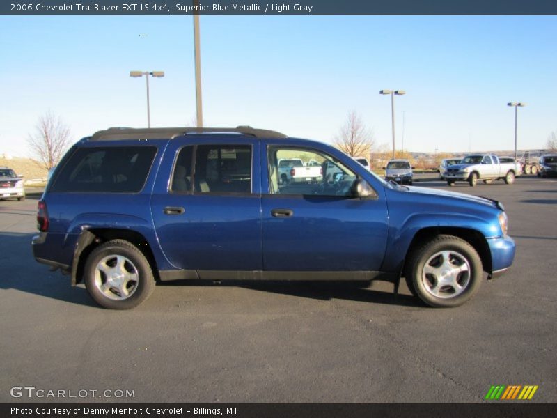 Superior Blue Metallic / Light Gray 2006 Chevrolet TrailBlazer EXT LS 4x4