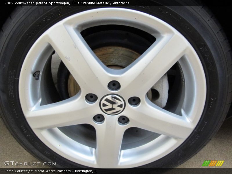 Blue Graphite Metallic / Anthracite 2009 Volkswagen Jetta SE SportWagen