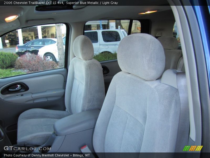 Superior Blue Metallic / Light Gray 2006 Chevrolet TrailBlazer EXT LS 4x4