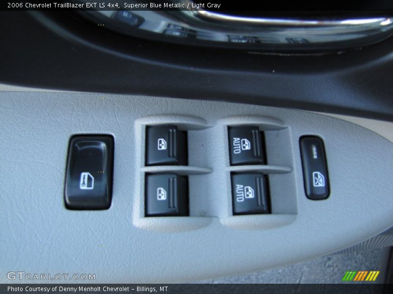 Superior Blue Metallic / Light Gray 2006 Chevrolet TrailBlazer EXT LS 4x4