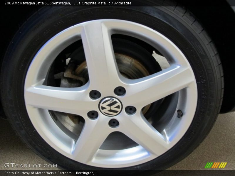 Blue Graphite Metallic / Anthracite 2009 Volkswagen Jetta SE SportWagen