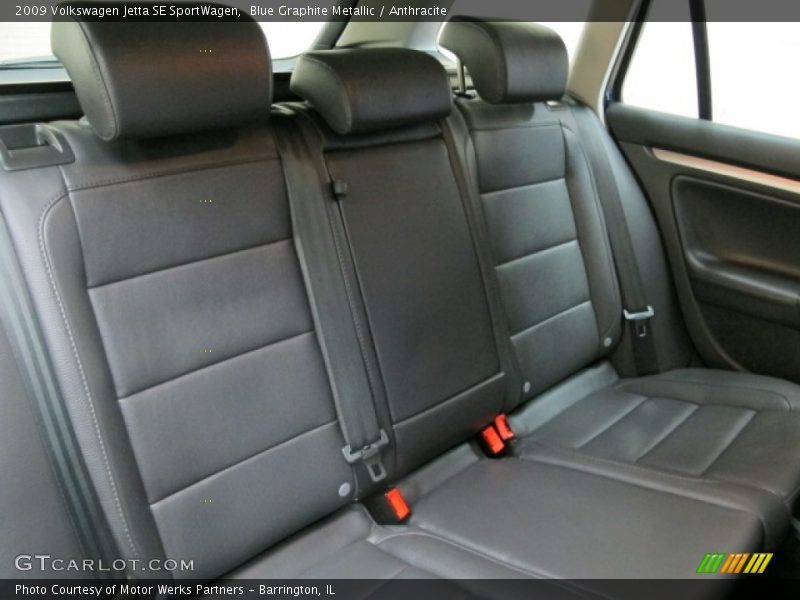 Rear Seat of 2009 Jetta SE SportWagen