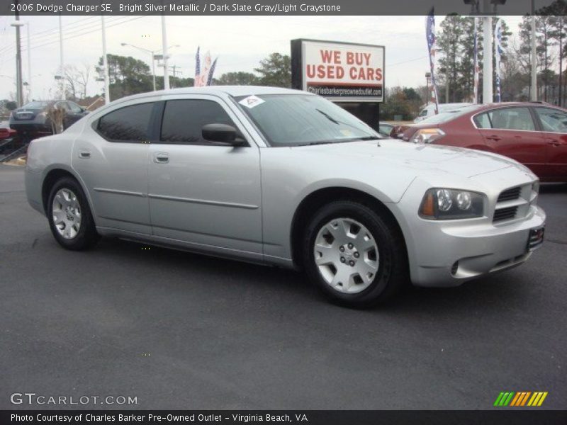 Bright Silver Metallic / Dark Slate Gray/Light Graystone 2006 Dodge Charger SE