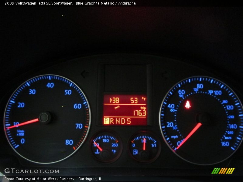  2009 Jetta SE SportWagen SE SportWagen Gauges