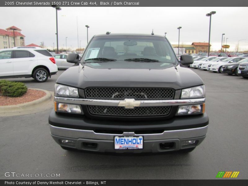 Black / Dark Charcoal 2005 Chevrolet Silverado 1500 Z71 Crew Cab 4x4