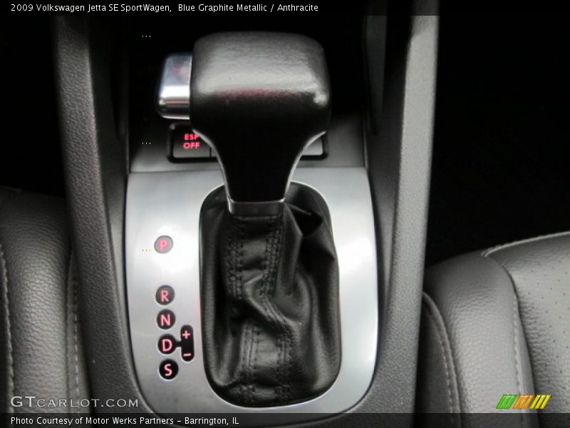  2009 Jetta SE SportWagen 6 Speed Tiptronic Automatic Shifter