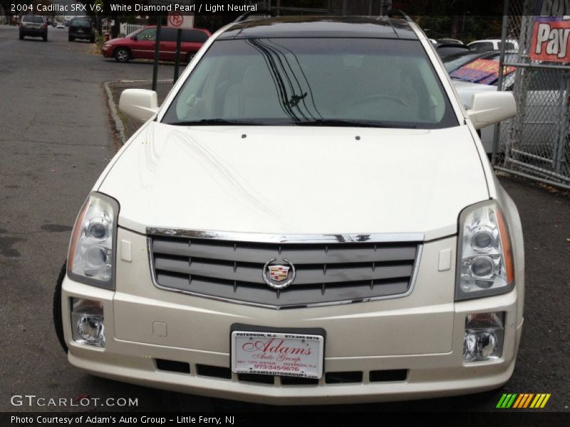 White Diamond Pearl / Light Neutral 2004 Cadillac SRX V6