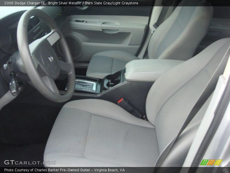 Bright Silver Metallic / Dark Slate Gray/Light Graystone 2006 Dodge Charger SE
