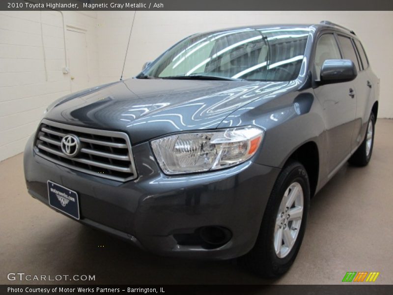 Magnetic Gray Metallic / Ash 2010 Toyota Highlander