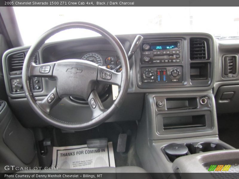 Dashboard of 2005 Silverado 1500 Z71 Crew Cab 4x4