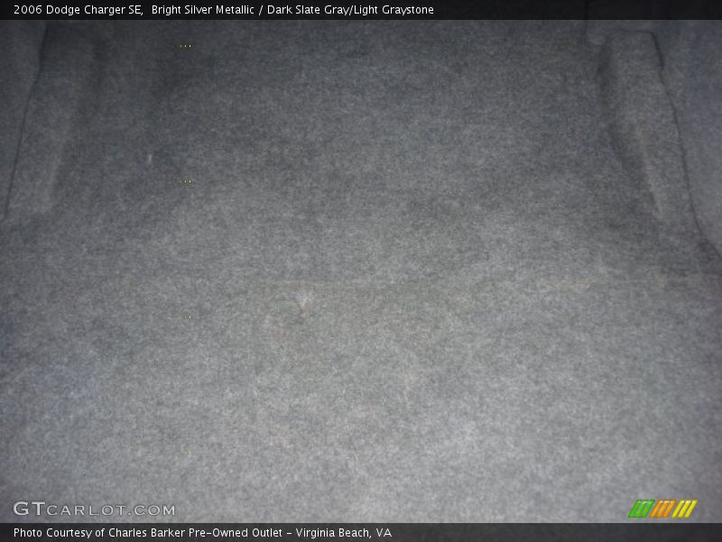 Bright Silver Metallic / Dark Slate Gray/Light Graystone 2006 Dodge Charger SE