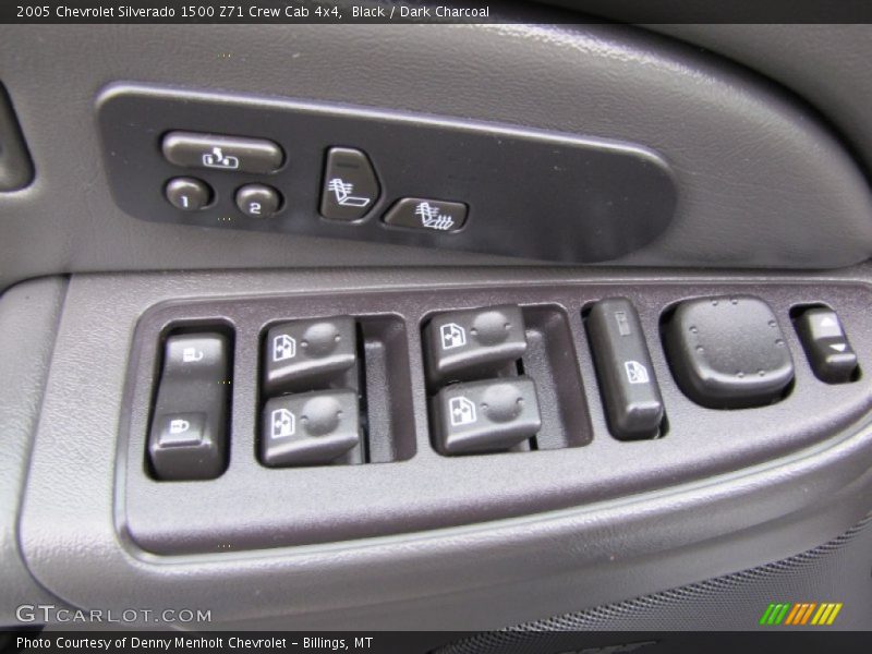 Controls of 2005 Silverado 1500 Z71 Crew Cab 4x4