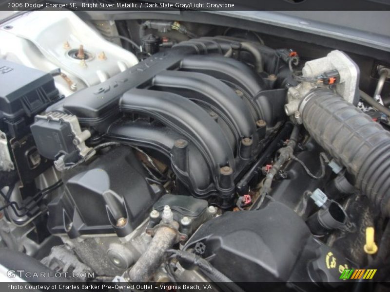 Bright Silver Metallic / Dark Slate Gray/Light Graystone 2006 Dodge Charger SE