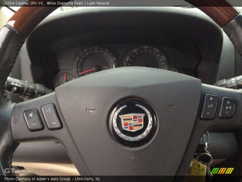 White Diamond Pearl / Light Neutral 2004 Cadillac SRX V6