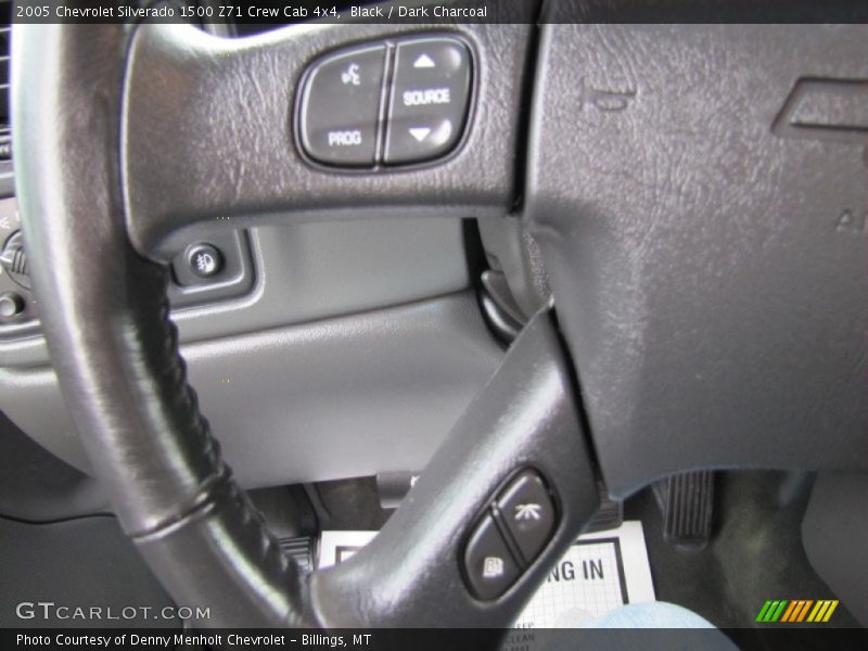 Controls of 2005 Silverado 1500 Z71 Crew Cab 4x4
