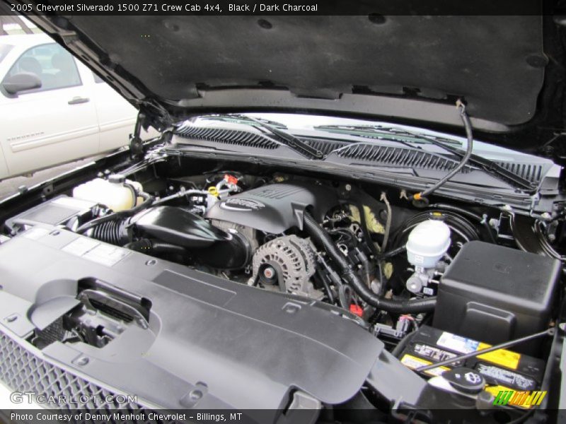 Black / Dark Charcoal 2005 Chevrolet Silverado 1500 Z71 Crew Cab 4x4