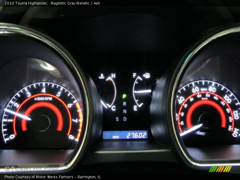 Magnetic Gray Metallic / Ash 2010 Toyota Highlander