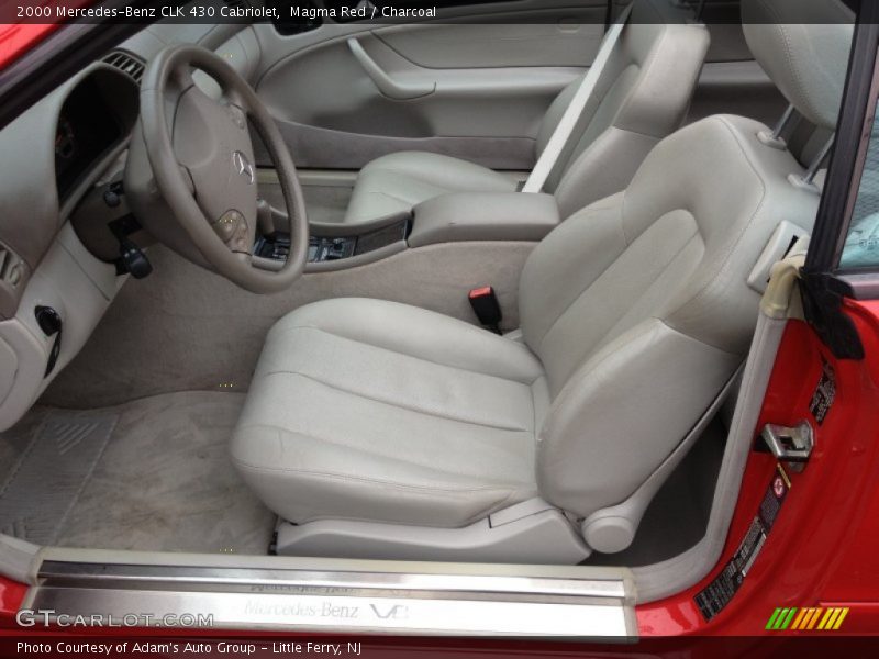 Magma Red / Charcoal 2000 Mercedes-Benz CLK 430 Cabriolet