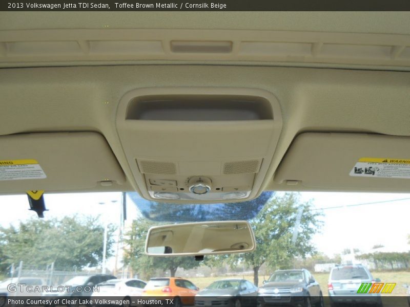 Toffee Brown Metallic / Cornsilk Beige 2013 Volkswagen Jetta TDI Sedan
