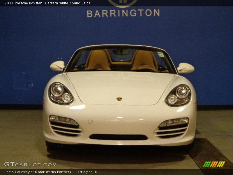 Carrara White / Sand Beige 2011 Porsche Boxster