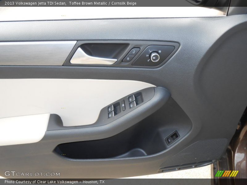 Toffee Brown Metallic / Cornsilk Beige 2013 Volkswagen Jetta TDI Sedan