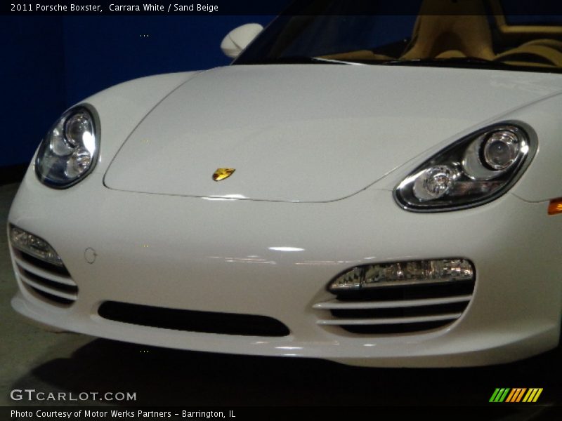 Carrara White / Sand Beige 2011 Porsche Boxster