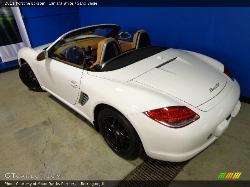 Carrara White / Sand Beige 2011 Porsche Boxster