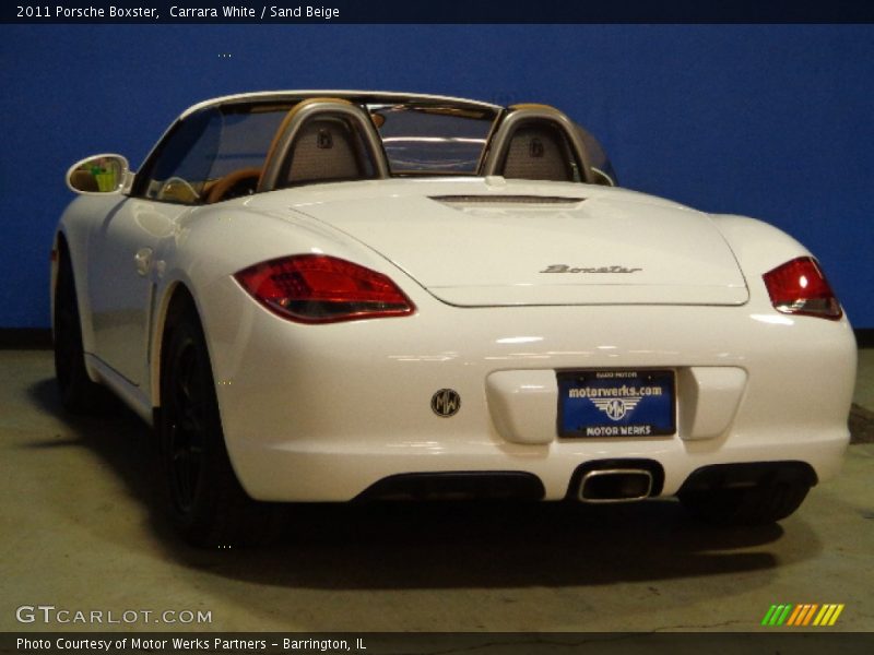 Carrara White / Sand Beige 2011 Porsche Boxster