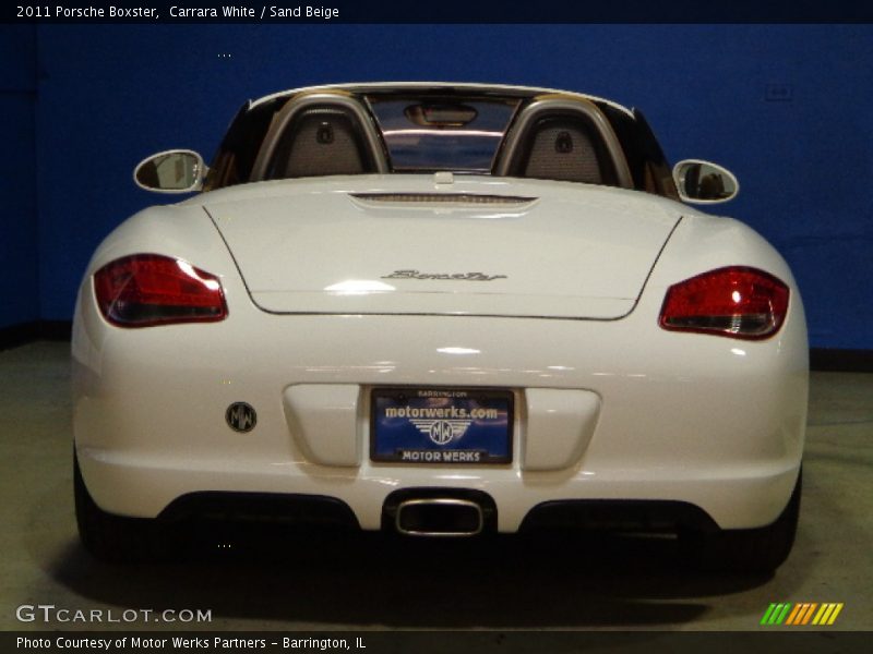 Carrara White / Sand Beige 2011 Porsche Boxster