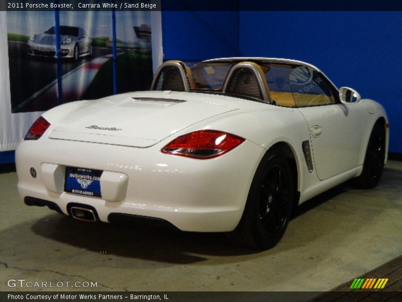 Carrara White / Sand Beige 2011 Porsche Boxster